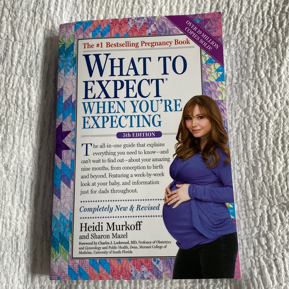 What to expect when you’re expecting book